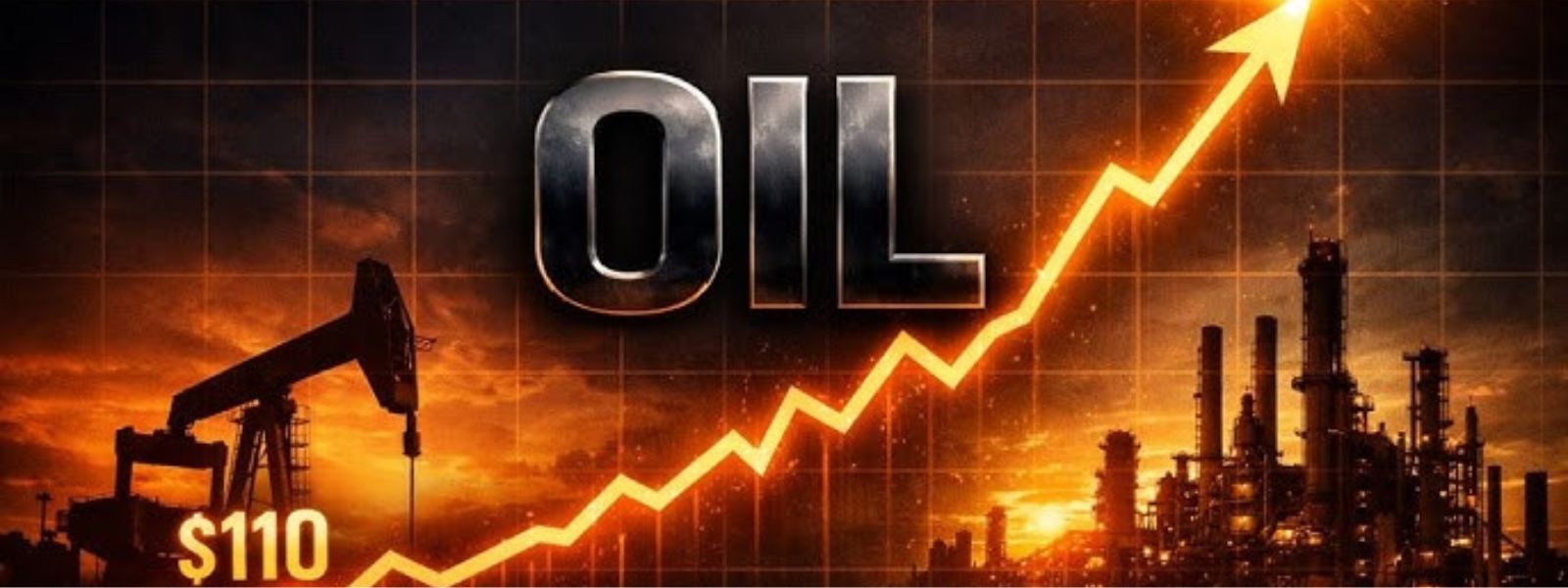 Global Crude Oil Prices Rise Above $110